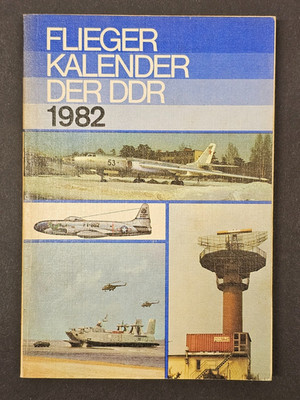 23334/ Militärverlag der DDR   Flieger Kalender der DDR   1982 - TOPP BUCH