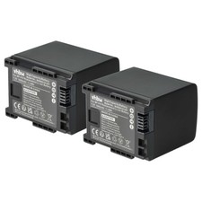 2x Akku für Canon Legria HF21 HF20 HF G25 HF200 HF G10 HF11 HD 1600mAh 7,2V