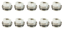 10 x Bleeding Valve for Towel Rail Radiator Manual Radiator Air Vent 1/2" Bsp UK