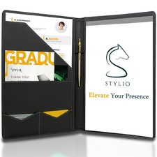 Padfolio Portfolio Organizer Binder  Interview Resume Folder, Document