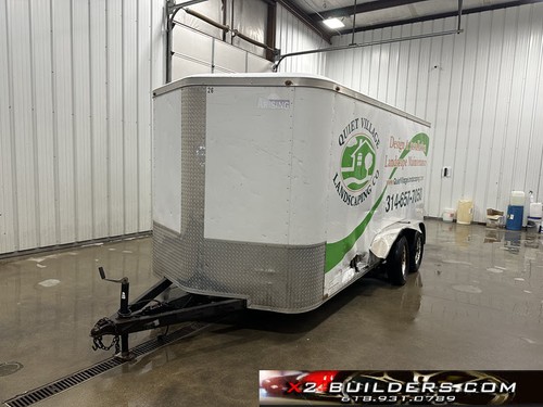 2016 Arising 714TRW Enclosed Trailer Stk#033206