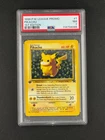 1999 Pokémon League Promo Pikachu #1 1st Edition Error PSA 7