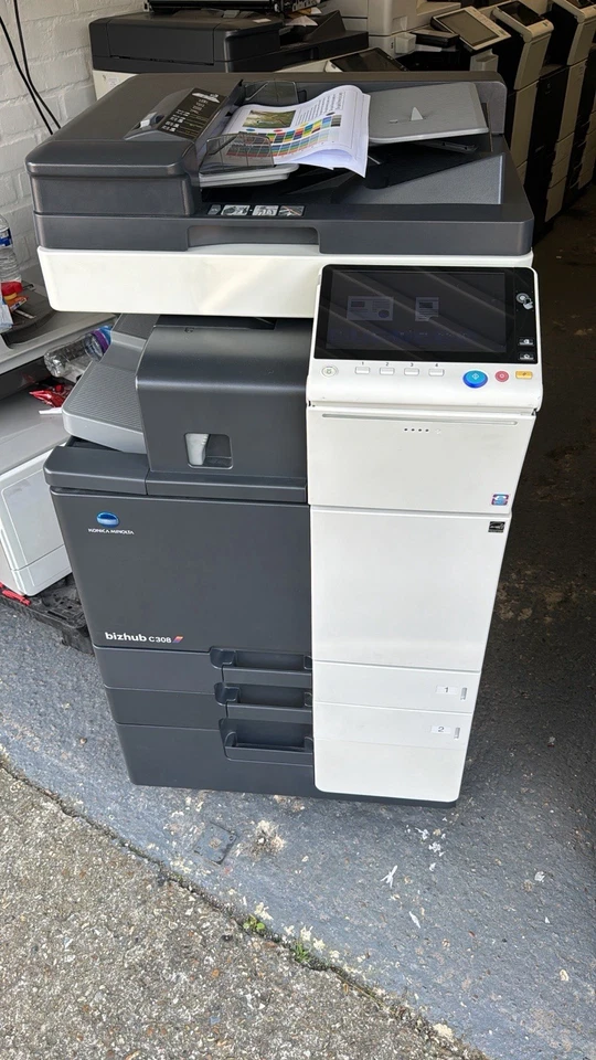 Konica Ricoh Canon Sharp Xerox Photocopiers/Printers - Image 3 of 4