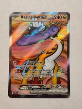 Raging Bolt ex 196/162 Ultra Rare Temporal Forces Pokemon Holo Near Mint