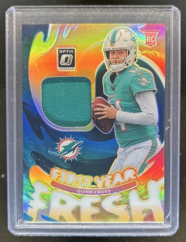 2025 Donruss Optic Quinn Ewers Neon Blue (RAW)