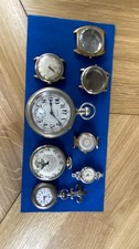 FOR REPAIR : Omega, Elgin, Illinois, Borel wrist and pocketwatch lot