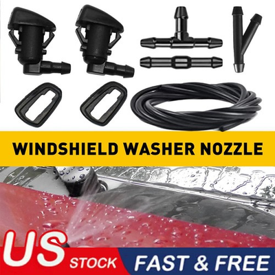 #ad #ad Windshield Wiper Water Washer Spray Nozzle Jet For 05 13 Chevy Chevrolet Malibu $10.35