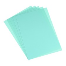 5 Pcs Shrink Plastic Sheets, 8x12 Inch Shrink Films Paper, Light Blue