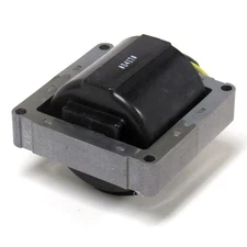 Revolution Ignition Coil 69430; Black 50,000 Volts HEI Coil-in-Cap for GM