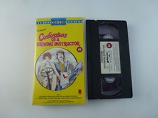 Confessions Of A Driving Instructor VHS Video Tape 18 Rated Comedy Robin Askwith