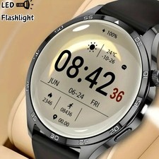 Smartwatch, Wireless calling, texting, Fitness Tracker, USB Charging, Flashlight