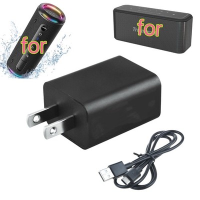 Charger For Tronsmart T7 Lite/Mega Pro ,Marshall Emberton II/Stockwell IISpeaker
