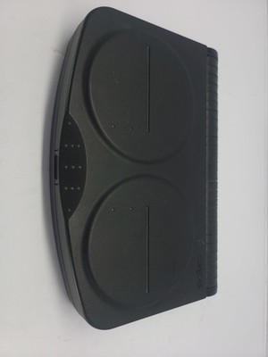 Vintage Clik Case 24 CD Hard Storage Case Compact Disc DVD Protective Folder USA