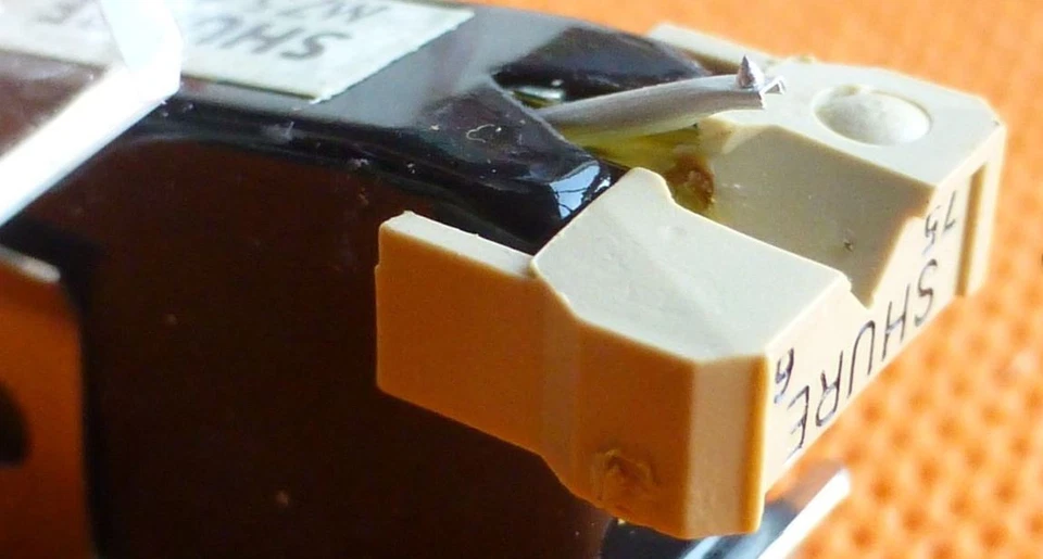 Shure 75 6S neuve USA. Cellule et diamant Original. Protection des vinyles. - Photo 2/3