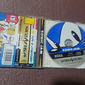 Sonic Jam Sega Saturn Action Game, Used, Includes Box Damage