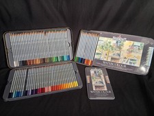 Rexel Derwent 72 Watercolour Pencils in Metal...