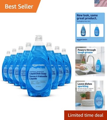 Dish Soap, Fresh Scent, 30 fl oz, Pack of 8, Packaging May Vary