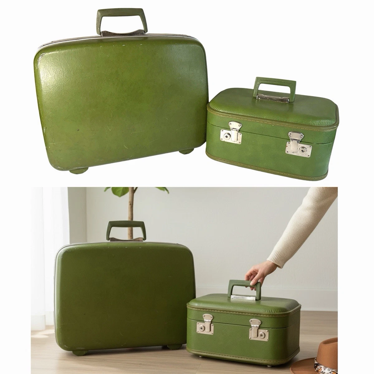 Hard 1960s Vintage Luggage Sets Travel Accessories for sale | eBay