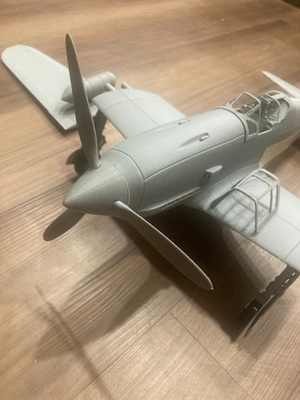 #ad 1:18 scale Kawasaki Ki 61 quot;Tonyquot; Model Kit Disassembled and Unpainted $130.29