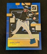 O'Neil Cruz 2022 Panini Donruss Baseball Rated Rookie Blue Foil #80