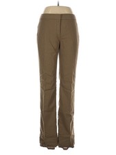 Elie Tahari Women Brown Wool Pants 10