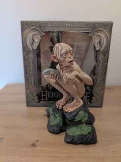 Gollum Smeagol Figur Miniatur aus Herr Der Ringe DVD Sammlerbox Die Zwei Türme