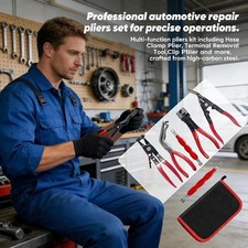 Electrical Disconnect Pliers Set, 5-Piece Pro...