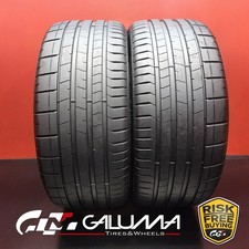 2x Tires Likenew Pirelli P Zero Pz4 F02 24535zr20 2453520 No Patch 94320