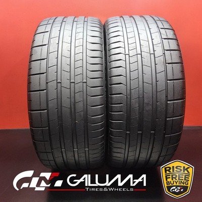 2X Tires LikeNEW Pirelli P Zero PZ4 (F02) 245/35ZR20 245/35/20 No Patch #94320