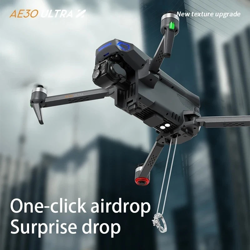 AE30 PRO MAX Drone - HD 8K Camera With Screen - 10KM Range - with Airdrop — 第 4/4 张图片