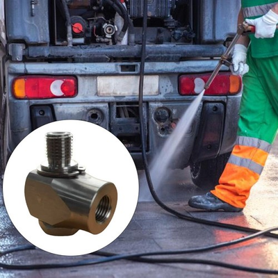 #ad 304 Stainless Steel Car Wash Arm Connector High Pressure Washer Swivel Joint $39.52