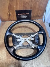 98-02 Dodge Ram Leather Wrapped Steering Wheel Oem