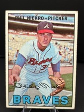 Phil Niekro 1967 Topps No. 456 card