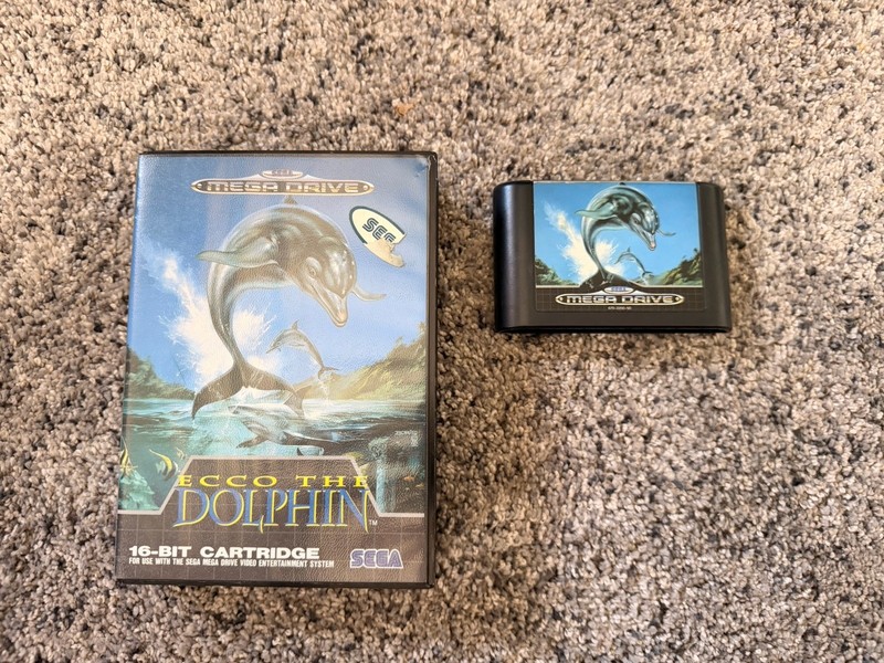Ecco The Dolphin Sega Mega Drive PAL