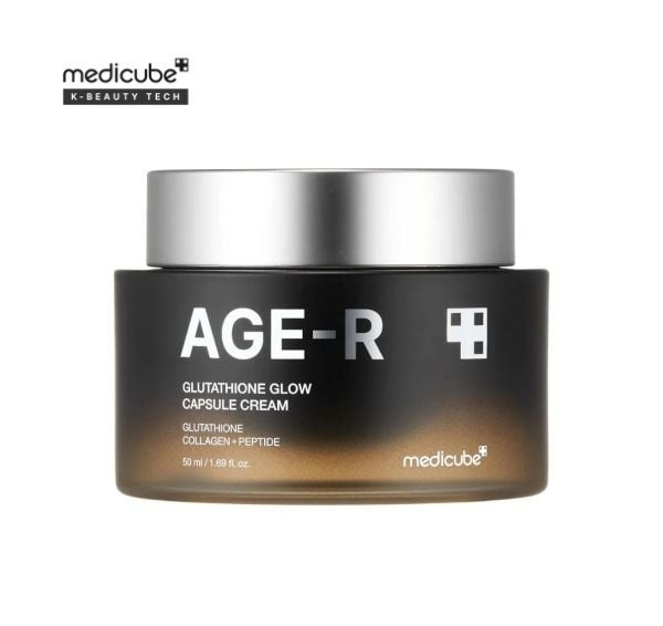 MEDICUBE AGE-R Glutathione Glow Capsule Crema + Collagene 50ml skincare coreana