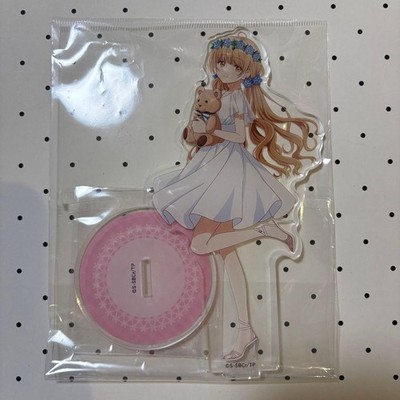 The Angel Next Door Acrylic White Dress Mashiro Shiina Anime Stand Figure