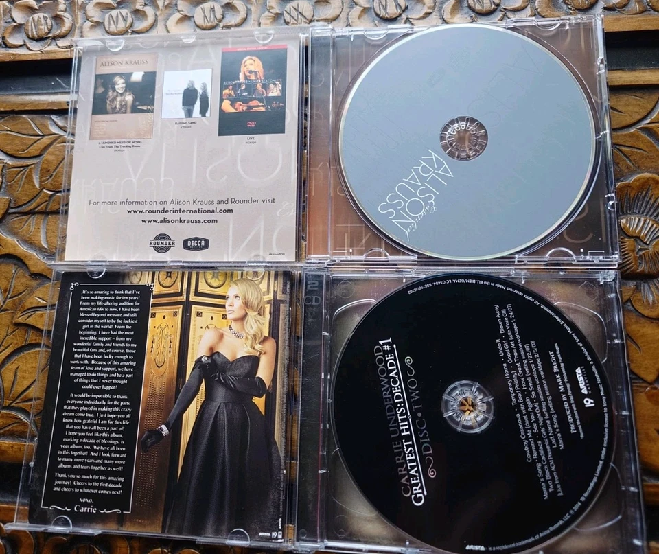 Alison Krauss Essential and Carrie Underwood Greatest Hits: Decade  - Image 3 of 3