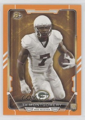 2015 Bowman Rookies Orange 64/299 Ty Montgomery #51 RC 0o0