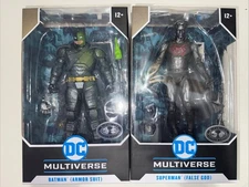 McFarlane DC Multiverse Superman False God & Armor Suit Batman Platinum Edition