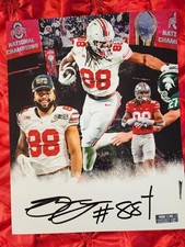 GEE SCOTT JR #88 SIGNED AUTOGRAPHED 8X10 PHOTO OHIO STATE BUCKEYES FOOTBALL COA