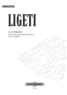 György Ligeti | Lux Aeterna for 16-Part Mixed Choir | Taschenbuch | Englisch