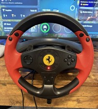 Thrustmaster Ferrari Red Legend Edition Racing Wheel and Pedals 1234 PS3 PC