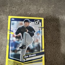 2023 Panini Donruss Ben Sheets #209 Milwaukee Brewers MLB Baseball Trading Card