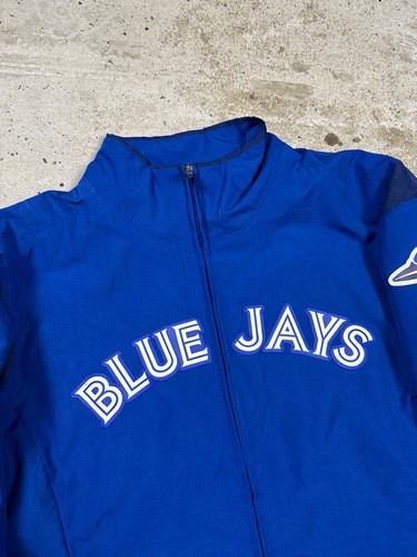 Toronto Blue Jays Majestic On-Field Thermal Full Zip Jacket M - Picture 5 of 11