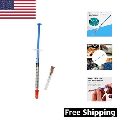 Electromagnetic Shielding Silver Adhesive Paste - 0.7ml for Precise Repairs