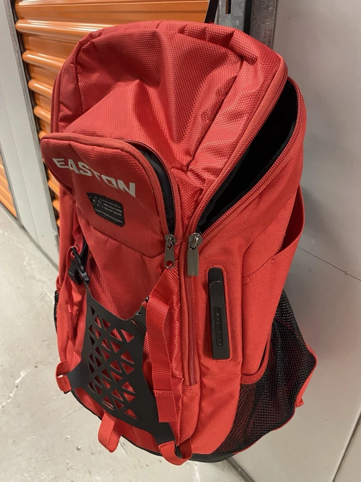 Mochila utilitaria Easton de béisbol/softbol/deportes roja Foto 2 de 4
