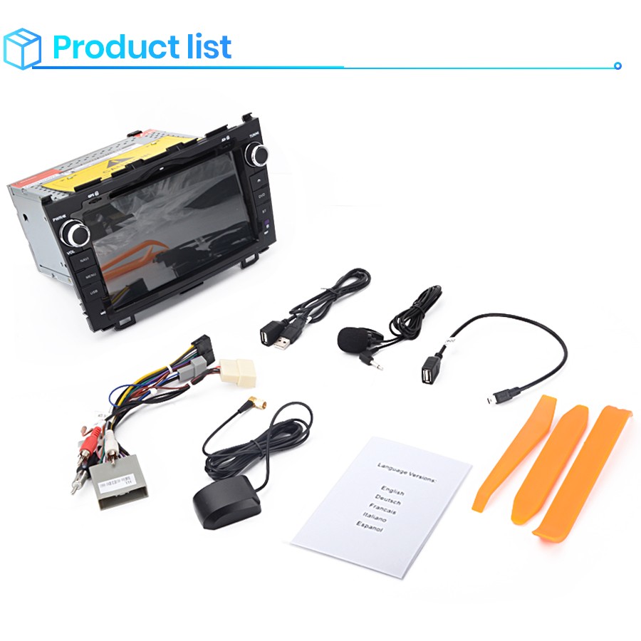 For 2007-2011 Honda CRV 8"Car Stereo Radio CD DVD Player GPS Navi Bluetooth USB