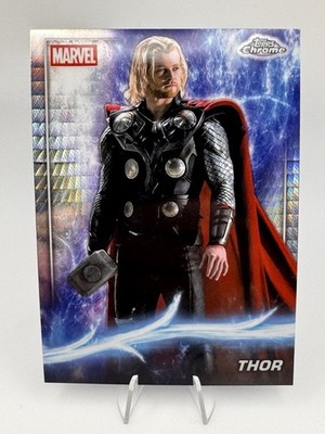 2025 Topps Chrome Marvel Thor - Phase One #10 Prism Refractor