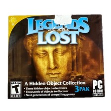Legends of the Lost PC Game 3 Pak Hidden Object Collection Complete Tested