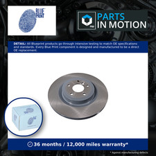 2x Brake Discs Pair Vented fits JAGUAR XE X760 3.0 Rear 2015 on 325mm Set New